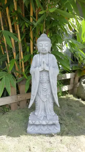 Product image of the product “Jagan - Standing Buddha, 105cm H | cast stone ”